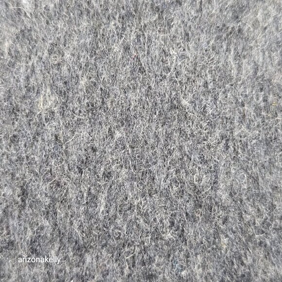 Wool Cashmere Grey Woven Scarf--Possibly Toteme - Picture 7 of 14